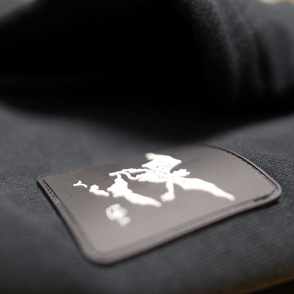 X6 Devil Hoodie Oversize - Black