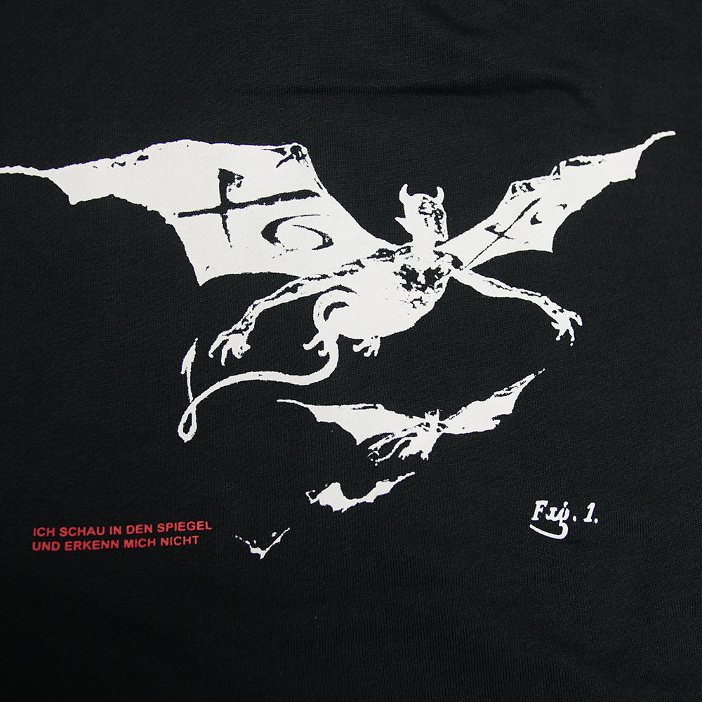 X6 Devil Hoodie Oversize - Black
