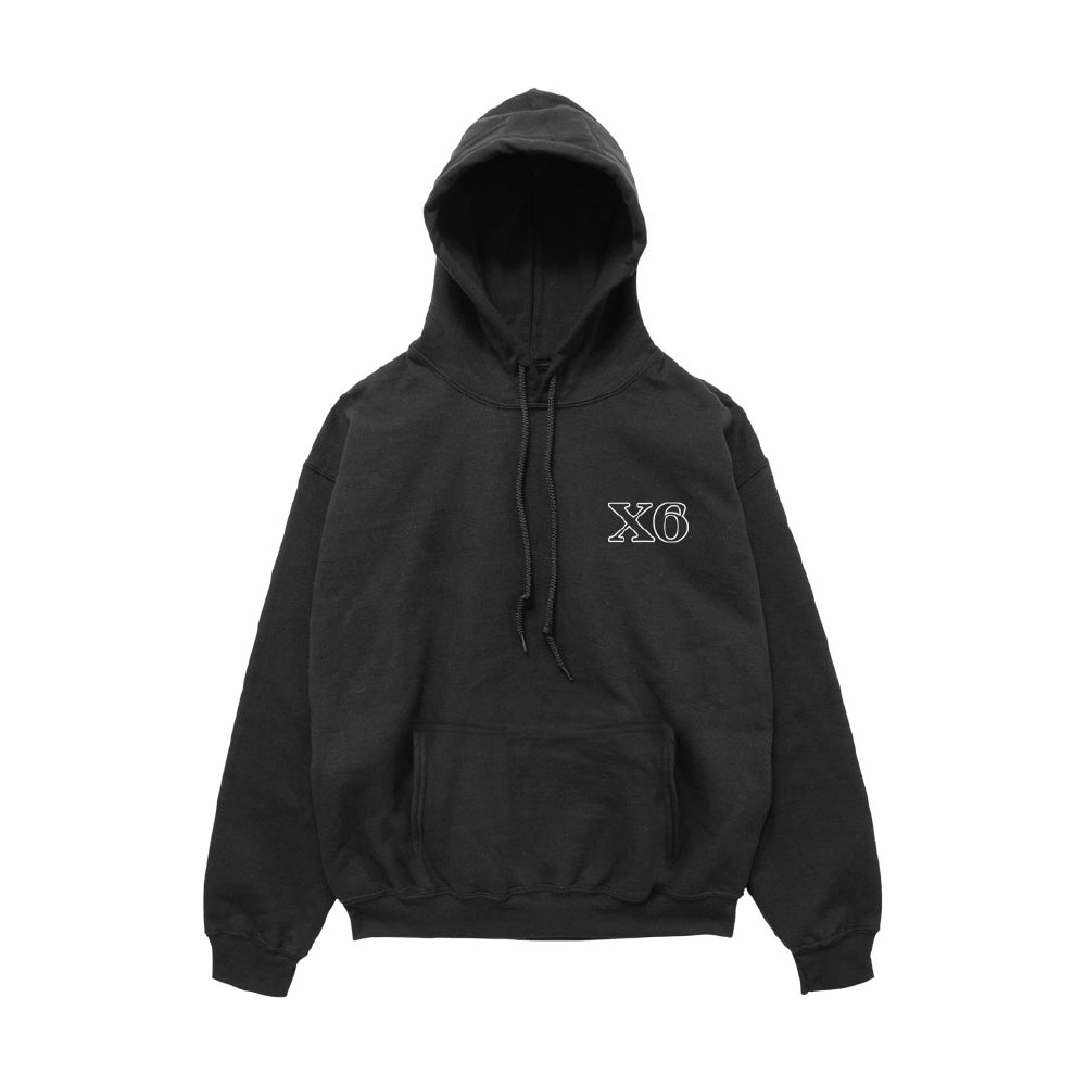 X6 Sarg Hoodie - Black