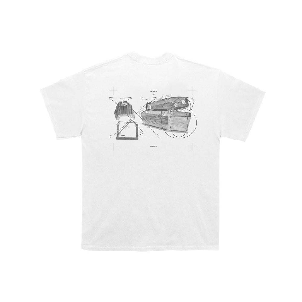 X6 - Sarg T-Shirt - White inkl. Sargbox