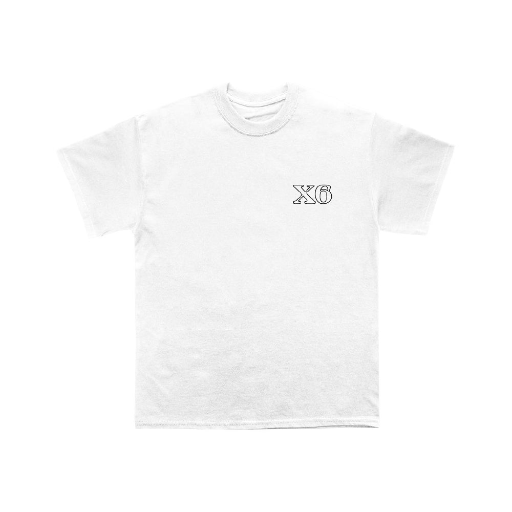 X6 - Sarg T-Shirt - White inkl. Sargbox