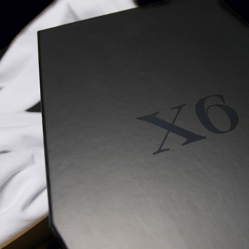 X6 - Sarg T-Shirt - White inkl. Sargbox