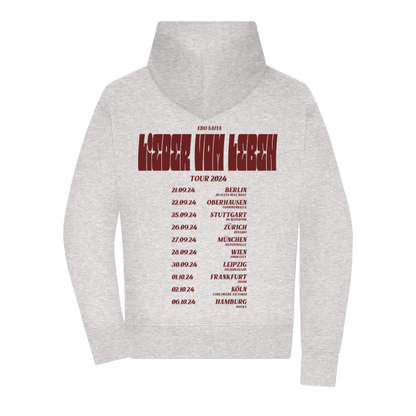 Lieder vom Leben - Herz Tour Hoodie Grey