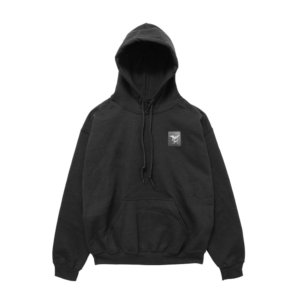 X6 Devil Hoodie Oversize - Black